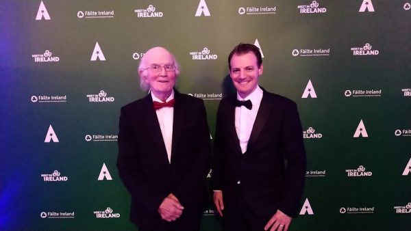 Paddy Kenny Seamus Kavanagh Failte Ireland Conference Ambassador Awards