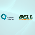 bell transport and logistics logo